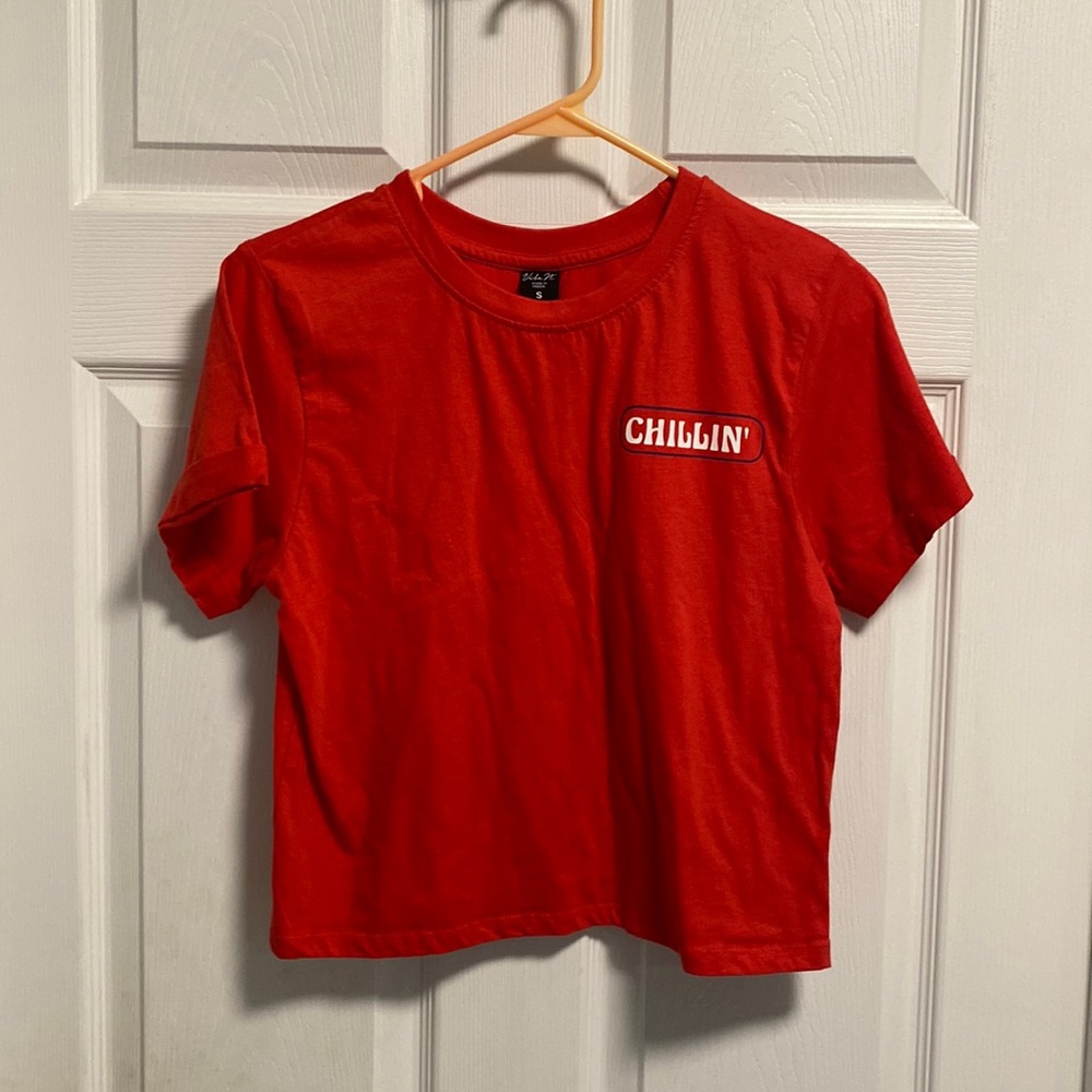 Vibe n’ Red Crop Top